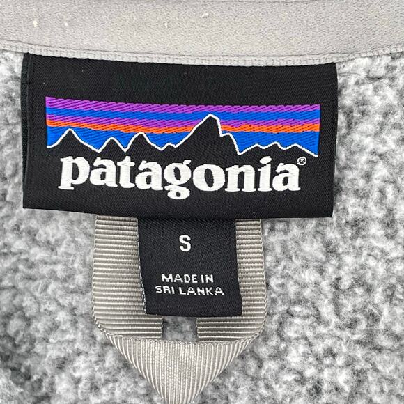 Patagonia Women's Full Zip Sweater Jacket, Light Gray, Sz. S, Outdoor Slimming - Picture 5 of 11